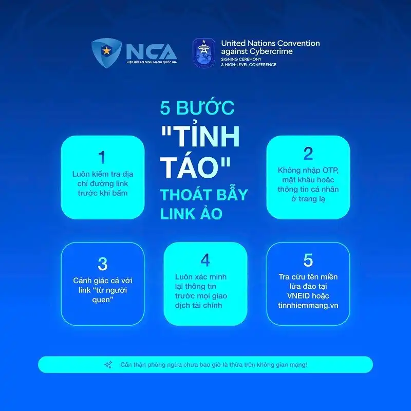 5 bước chủ động nhận diện để thoát bẫy link ảo, đường dẫn độc hại