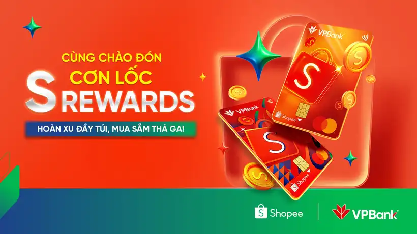 VPBank ra mắt thẻ tín dụng cho “tín đồ’ Shopee: Hoàn xu đến 12%, miễn lãi 55 ngày